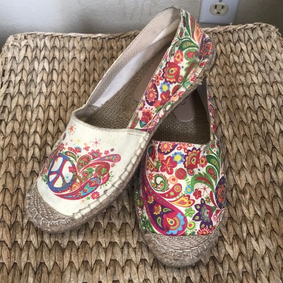 Cotto Shoes - Cotto boho peace espadrilles